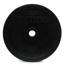 Олимпийский обрезиненный диск IVANKO RUBO